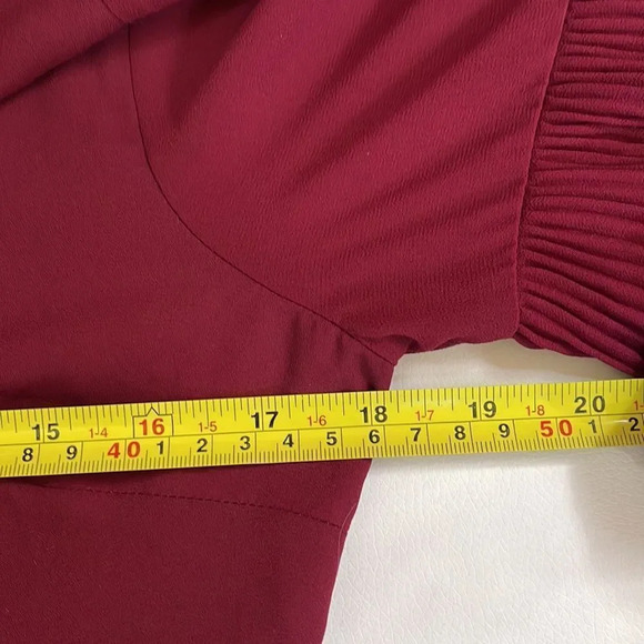 NWT Skies Are Blue Tiered Long Sleeve Ruffle Sheath Dress XS - Picture 9 of 10